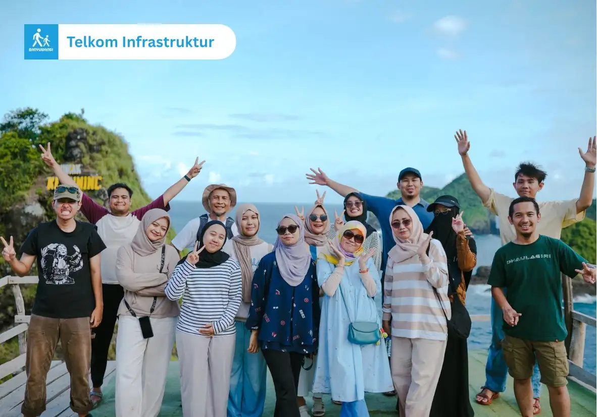 Telkom Infrastruktur Jalan Jalan di Banyuwangi
